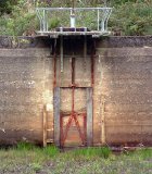 Sluice gate. October 2004.